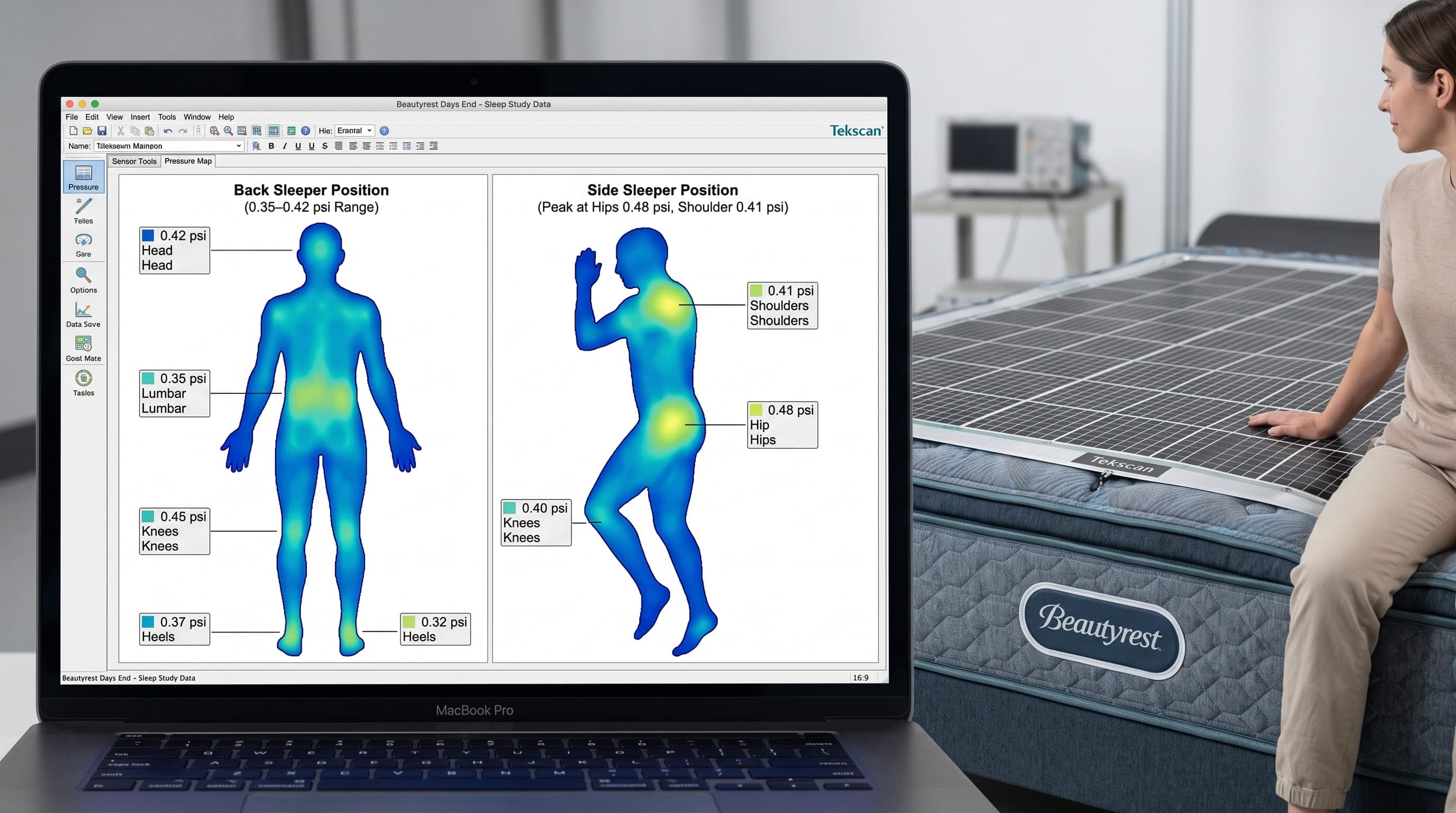 Pressure Map Visualization Pressure Map Visualization