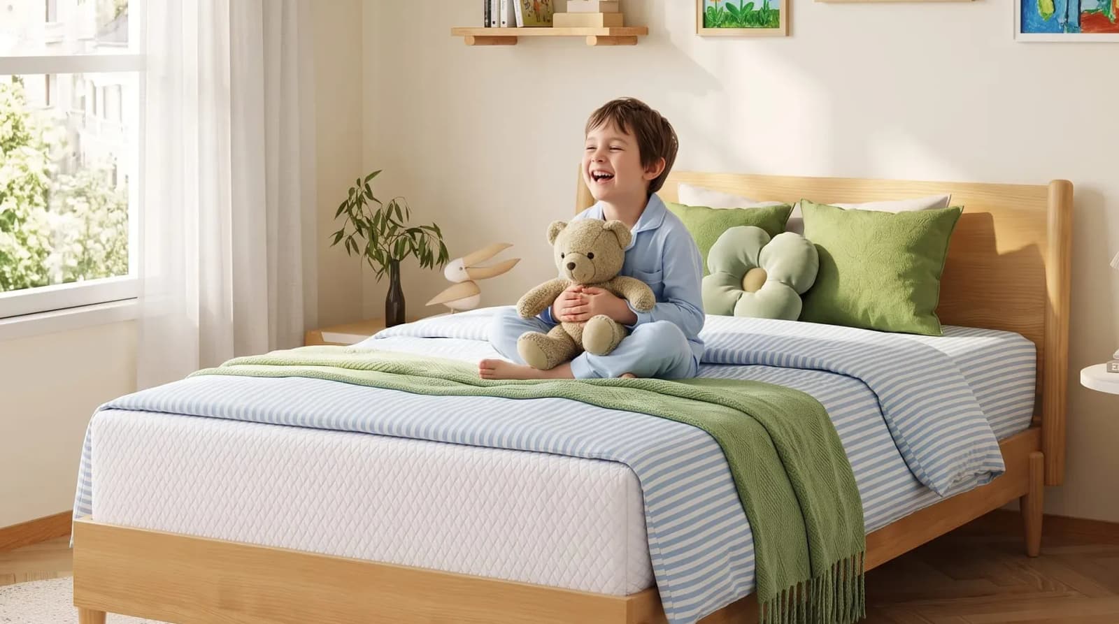 EGOHOME 6 Inch Twin Mattress for Kids