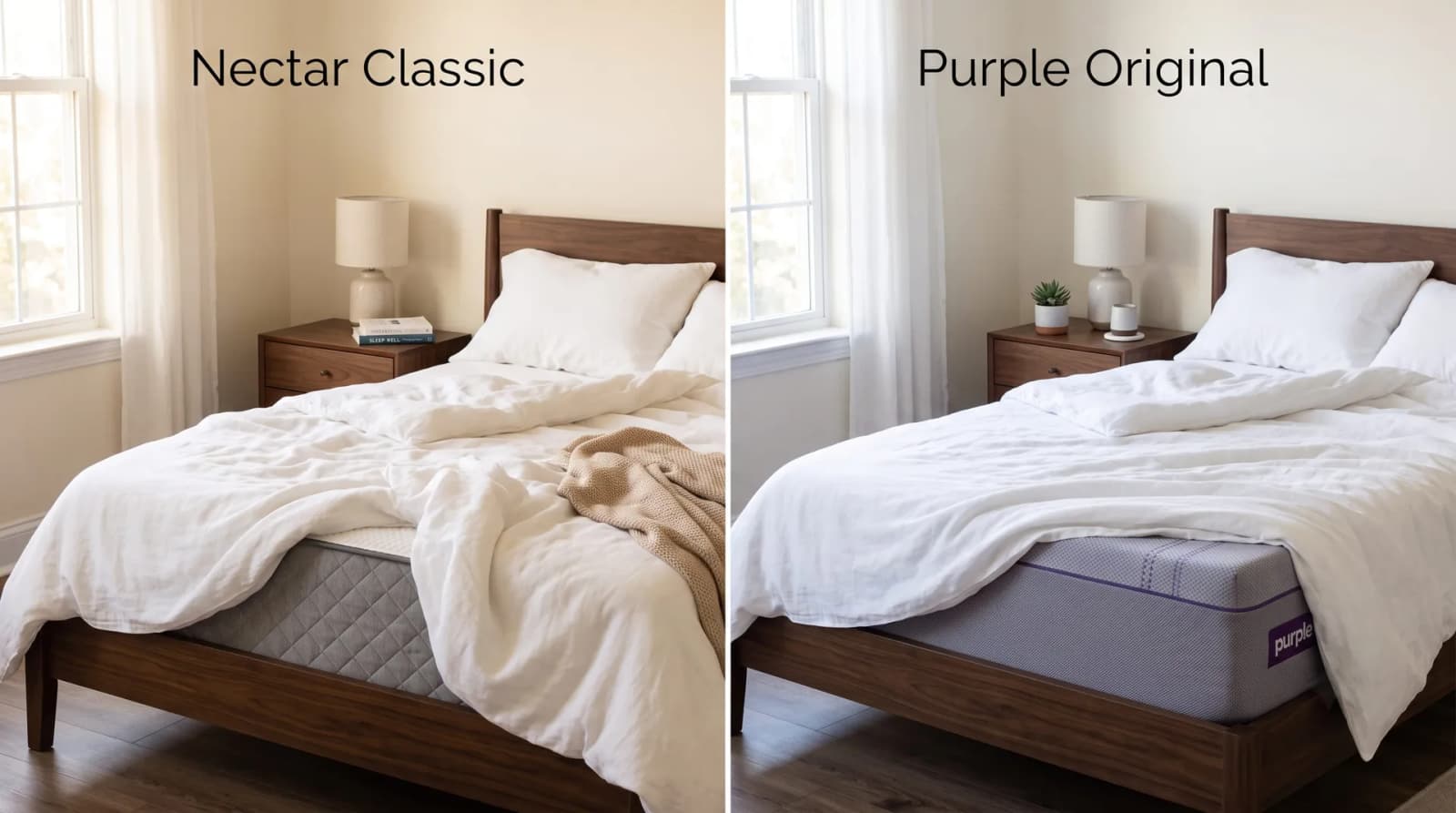 Nectar vs Purple Mattress