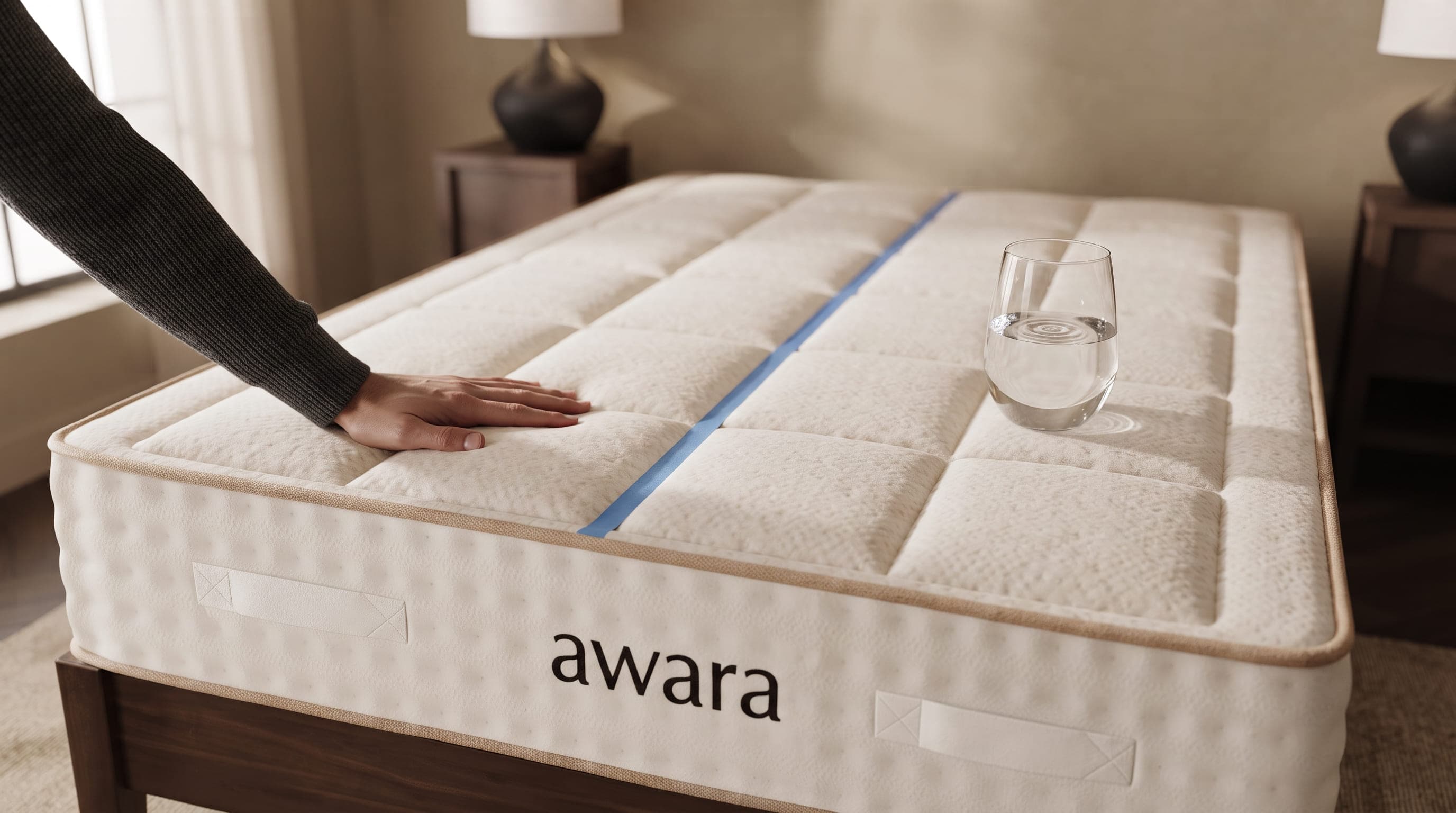 Glass of water motion test on the AWARA Classic Hybrid