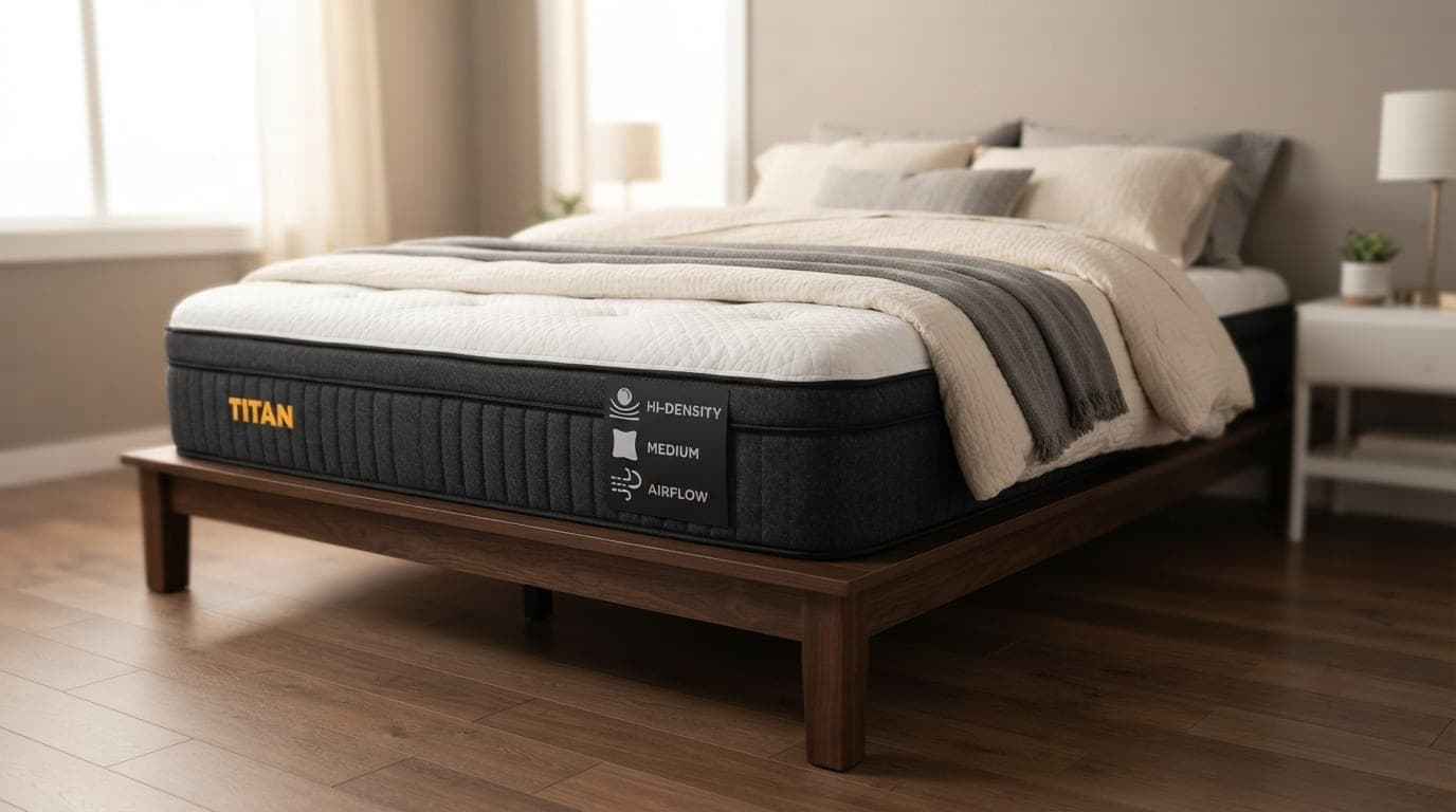 Brooklyn Bedding Titan Hybrid Luxe Review Brooklyn Bedding Titan Hybrid Luxe Review