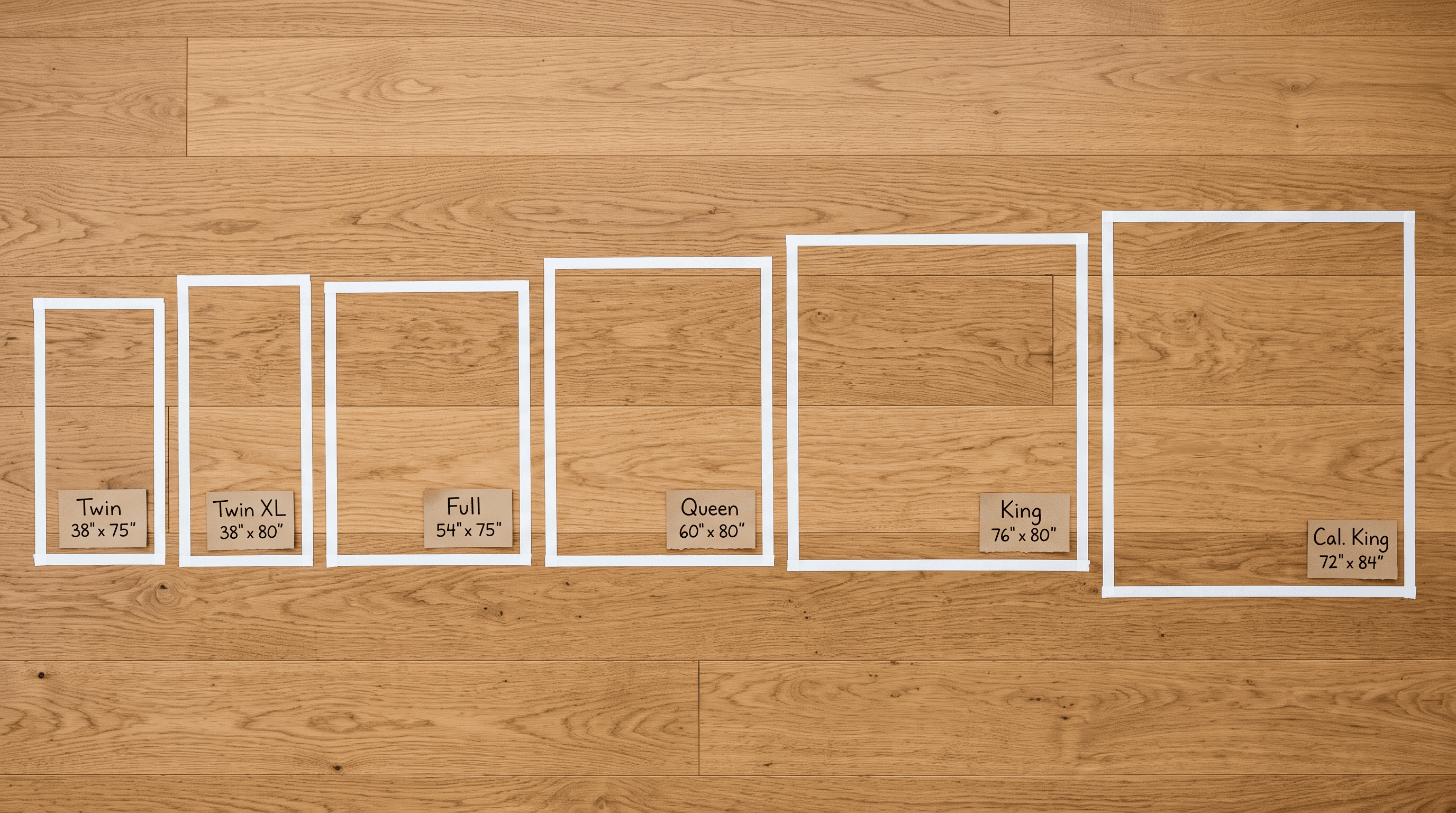 Mattress Size Chart Guide: 2026 Mattress Size Chart Guide: 2026