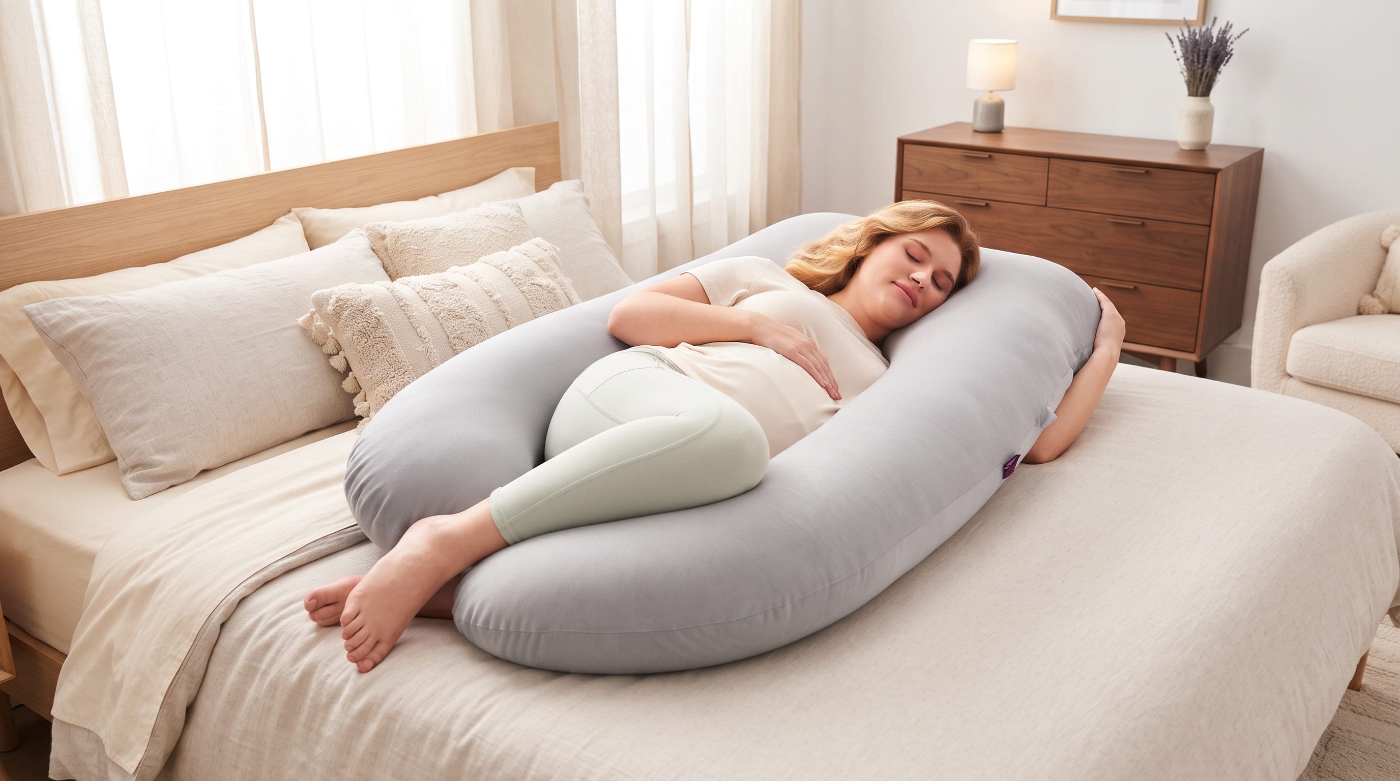 Momcozy U-Shaped Pregnancy Pillow Review 2026