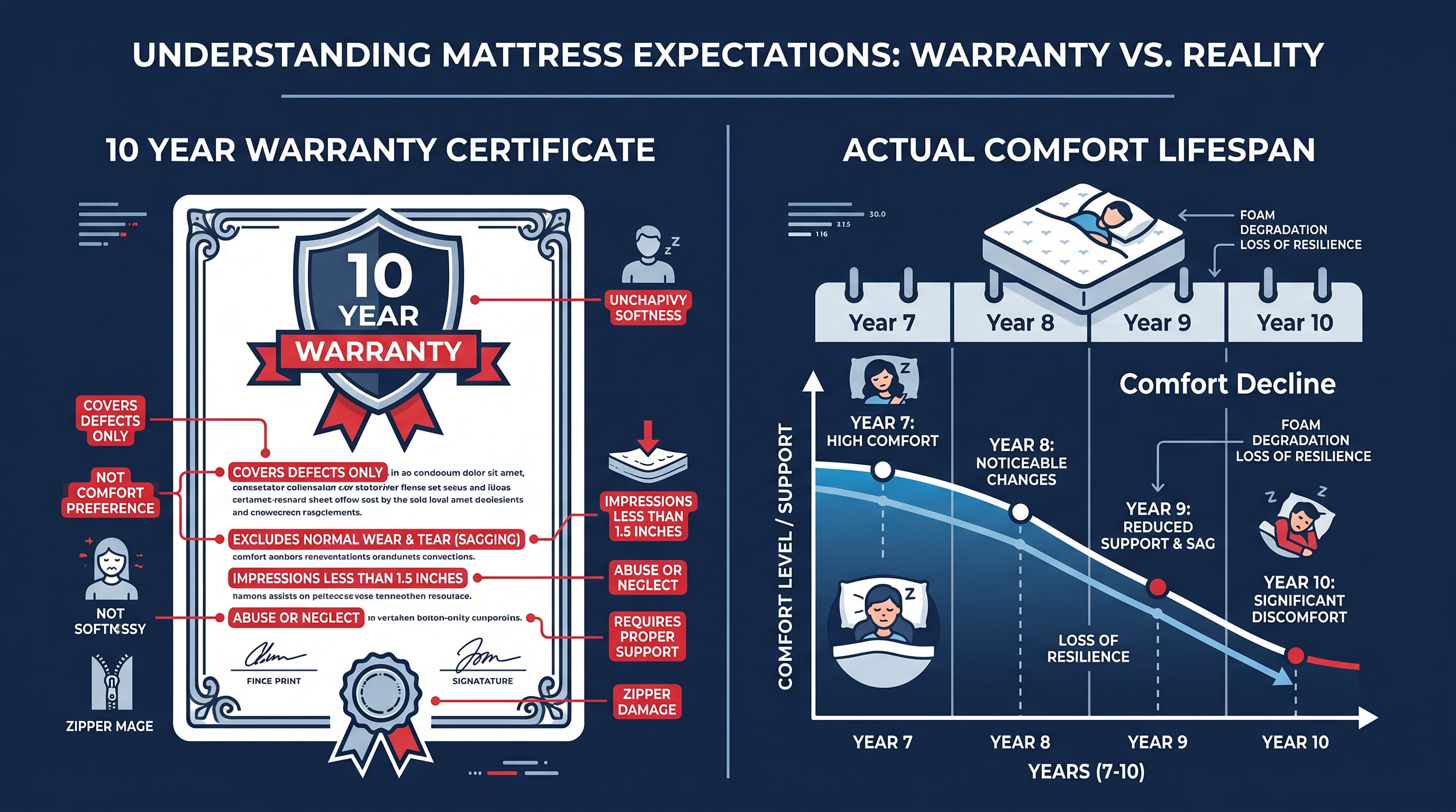 Warranty vs Lifespan Warranty vs Lifespan