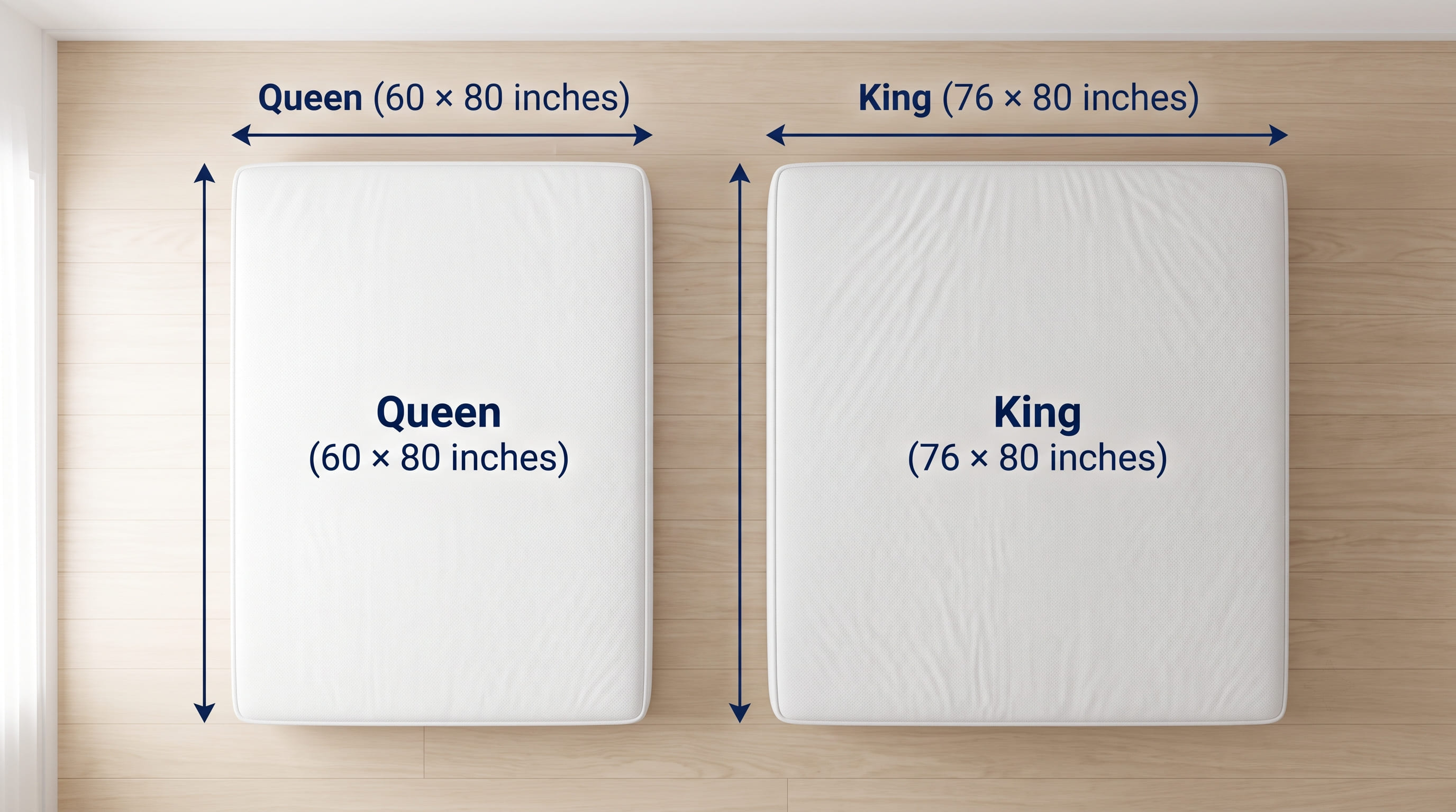 King vs Queen Mattress Guide King vs Queen Mattress Guide